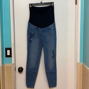 Women’s Aglow Over-The-Belly Maternity Jeggings